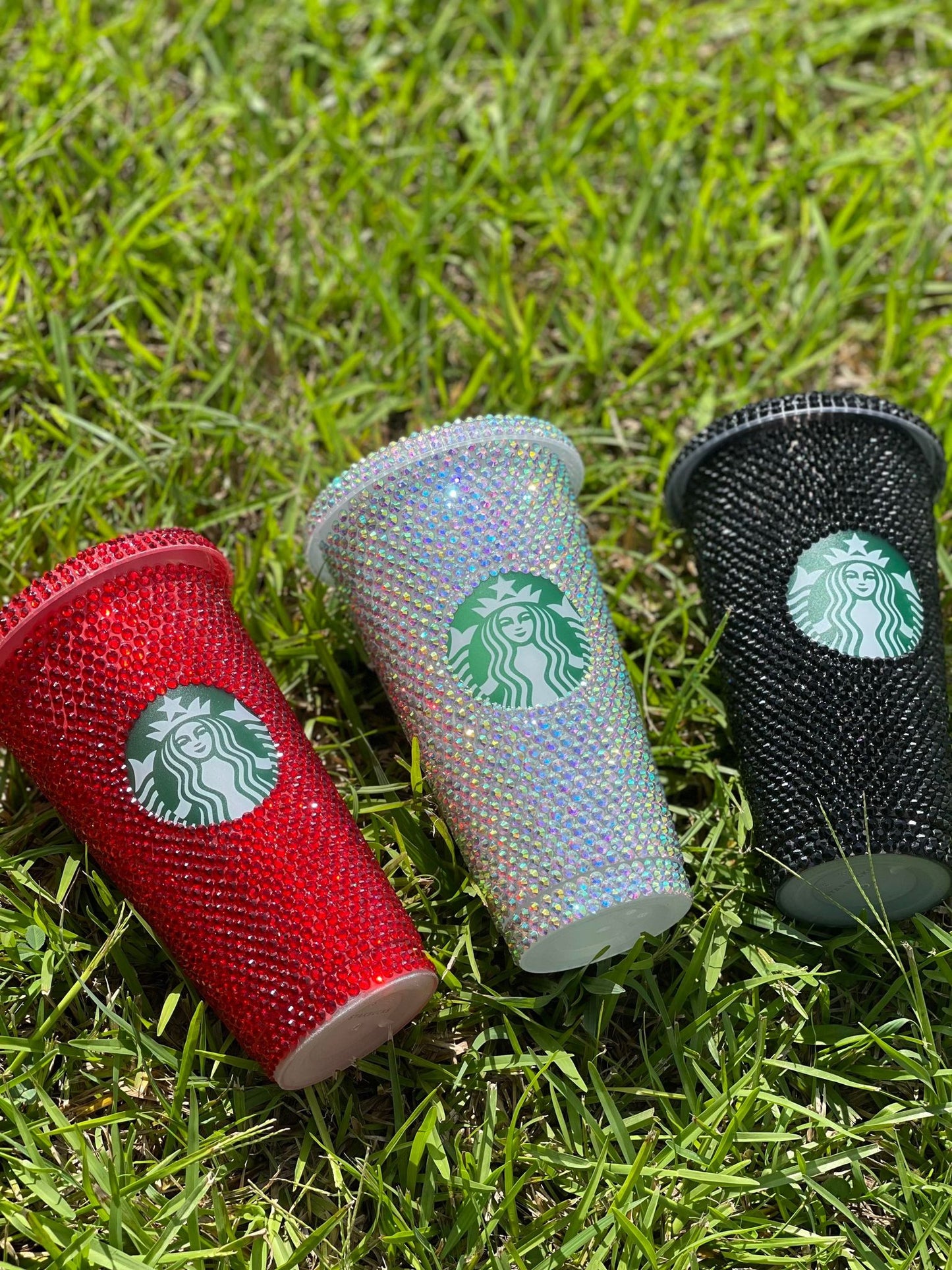 Starbucks Acrylic Rhinestone Tumbler - No Name
